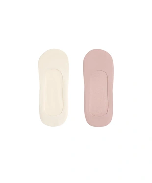 2 пары носков-следков из микрофибры со средним вырезом- Заказать в России