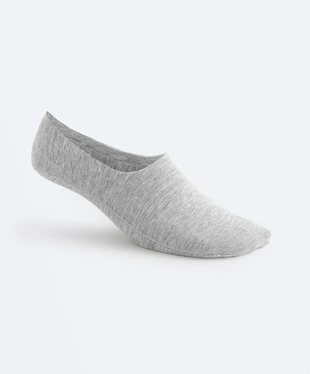 2 пары невидимых носков в рубчик из смесового хлопка с высоким вырезом- Заказать в России