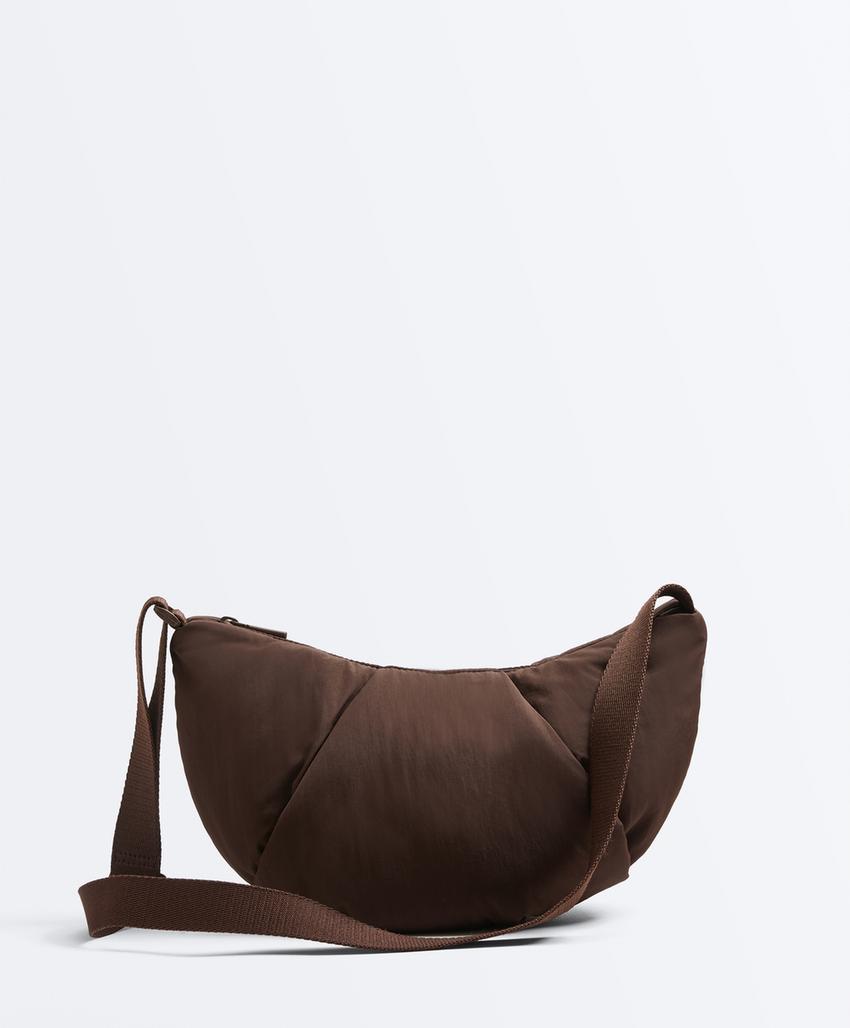 Сумка через плечо с стежками