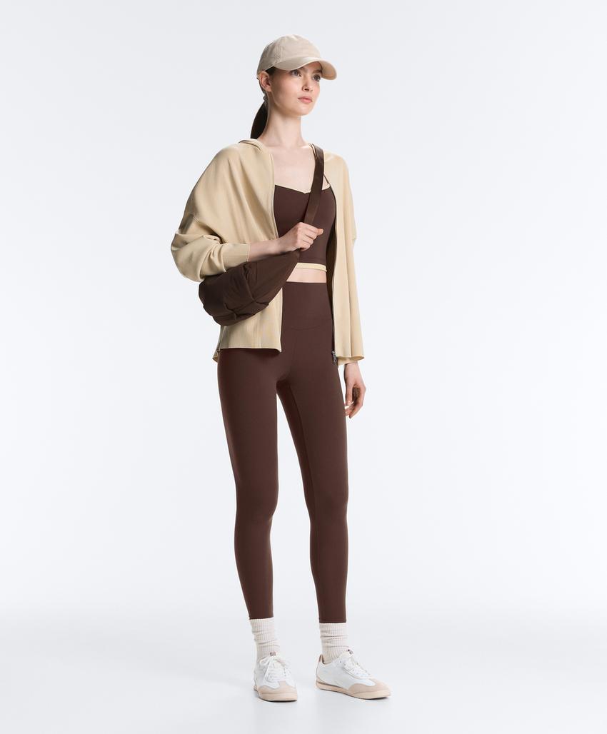 Сумка через плечо с стежками