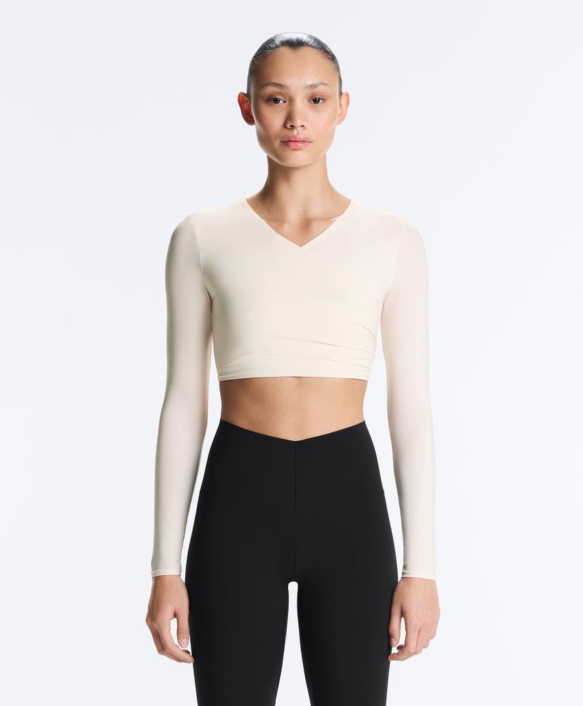 T-shirt Light Touch manga comprida