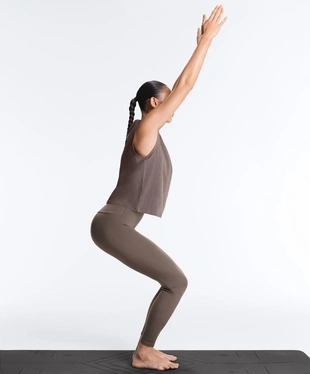 Топ без рукавов из смесового хлопка- Заказать в России