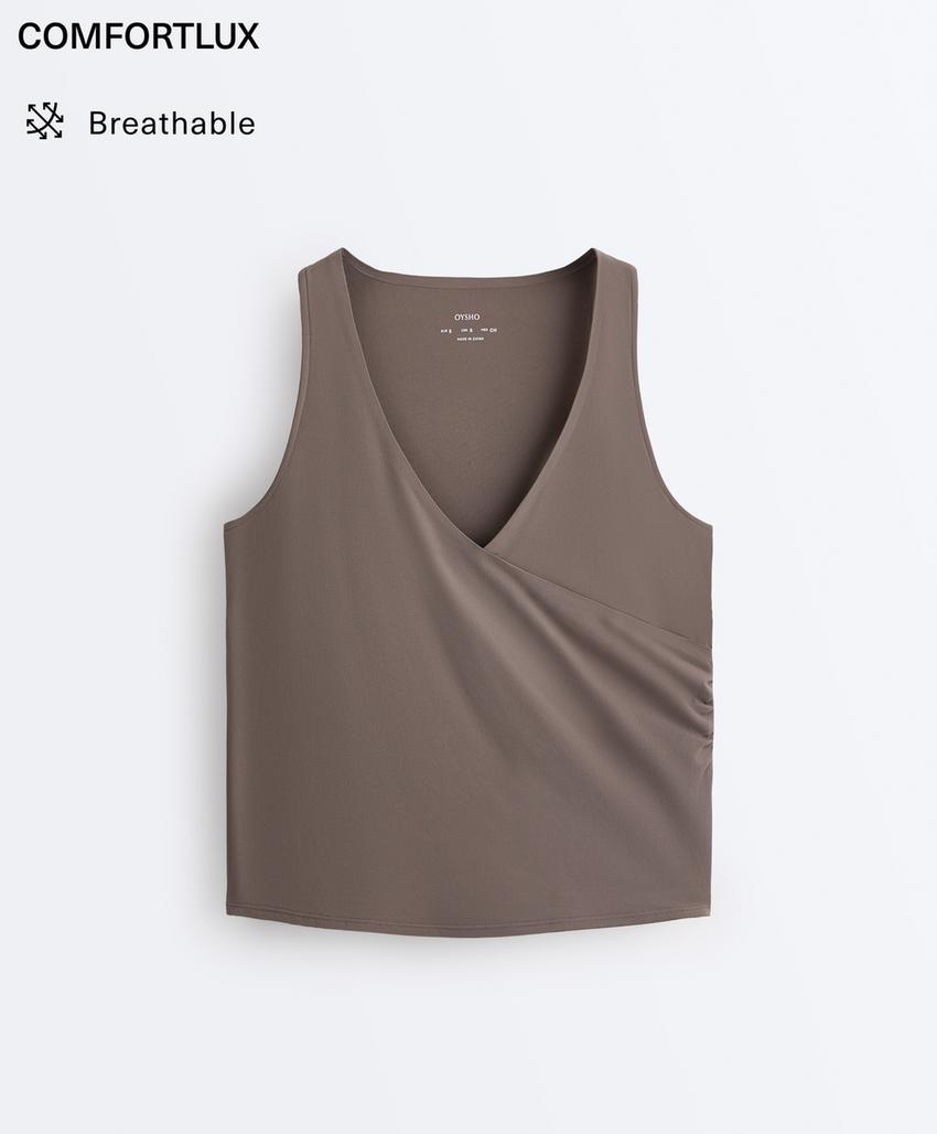 Майка Comfortlux с перекрестными деталями