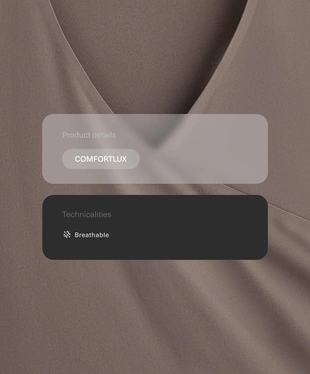 Майка COMFORTLUX с перекрестными деталями- Заказать в России