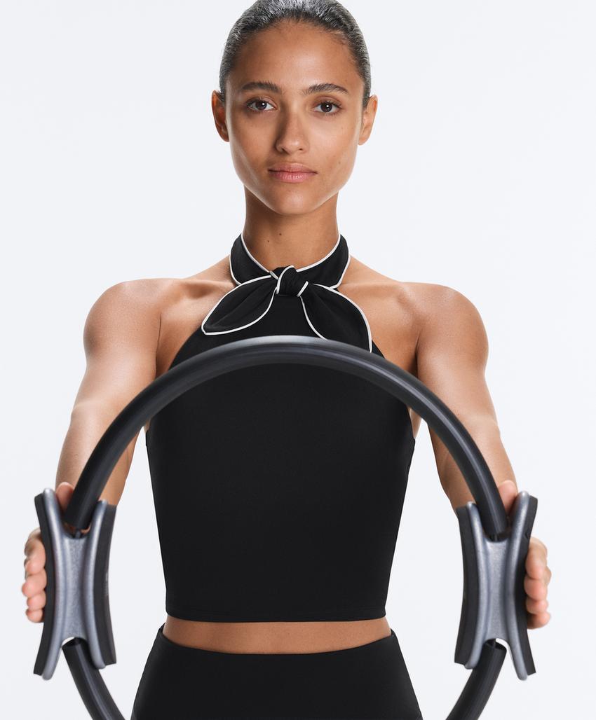 Tank top Comfortlux с халтером и бантом