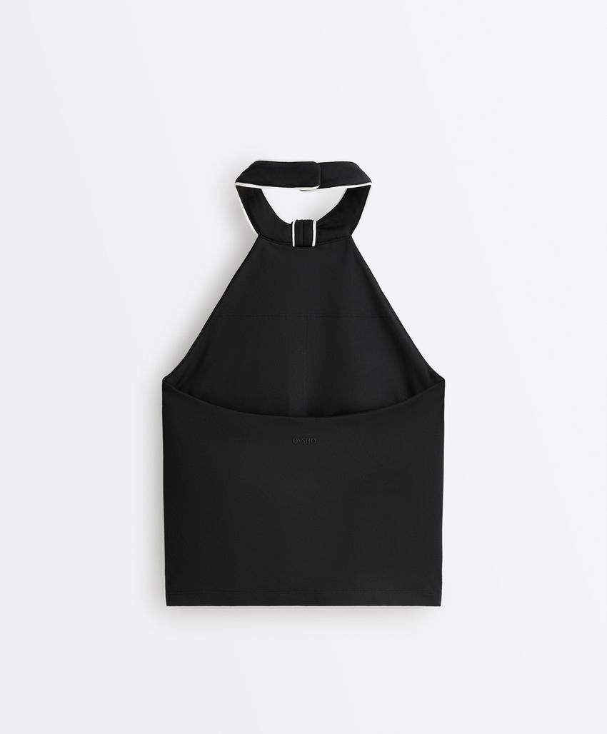 Tank top Comfortlux с халтером и бантом