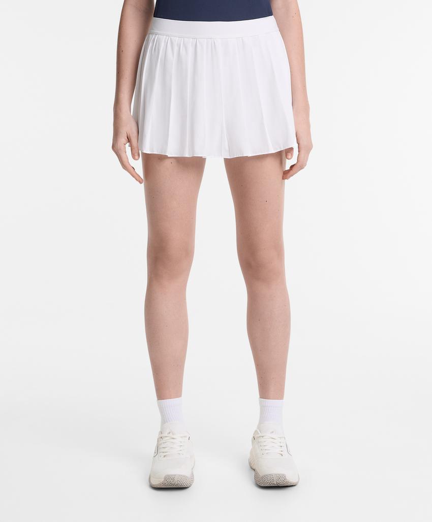 Юбка с плиссировкой и компрессионным эффектом