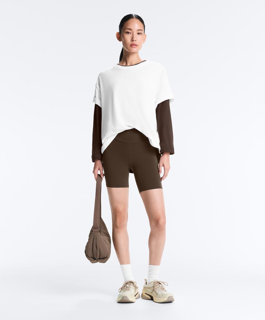 Леггинсы байкеры comfortlux с высокой посадкой 20 см