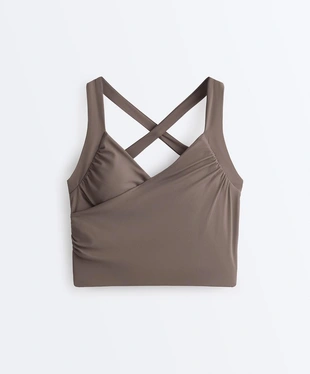 Топ-майка COMFORTLUX с перекрестными деталями- Заказать в России