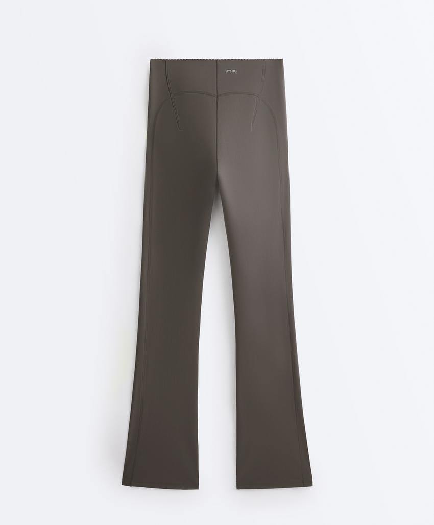 Брюки клеш Compressive с завышенной талией и эффектом пуш-ап