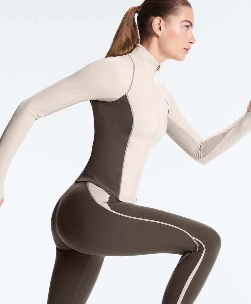 Светлая теплая отражающая техническая куртка