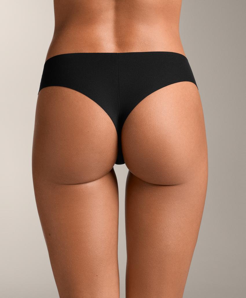 Трусы-бразильянки из невидимого полиамидного микса (3 шт.)