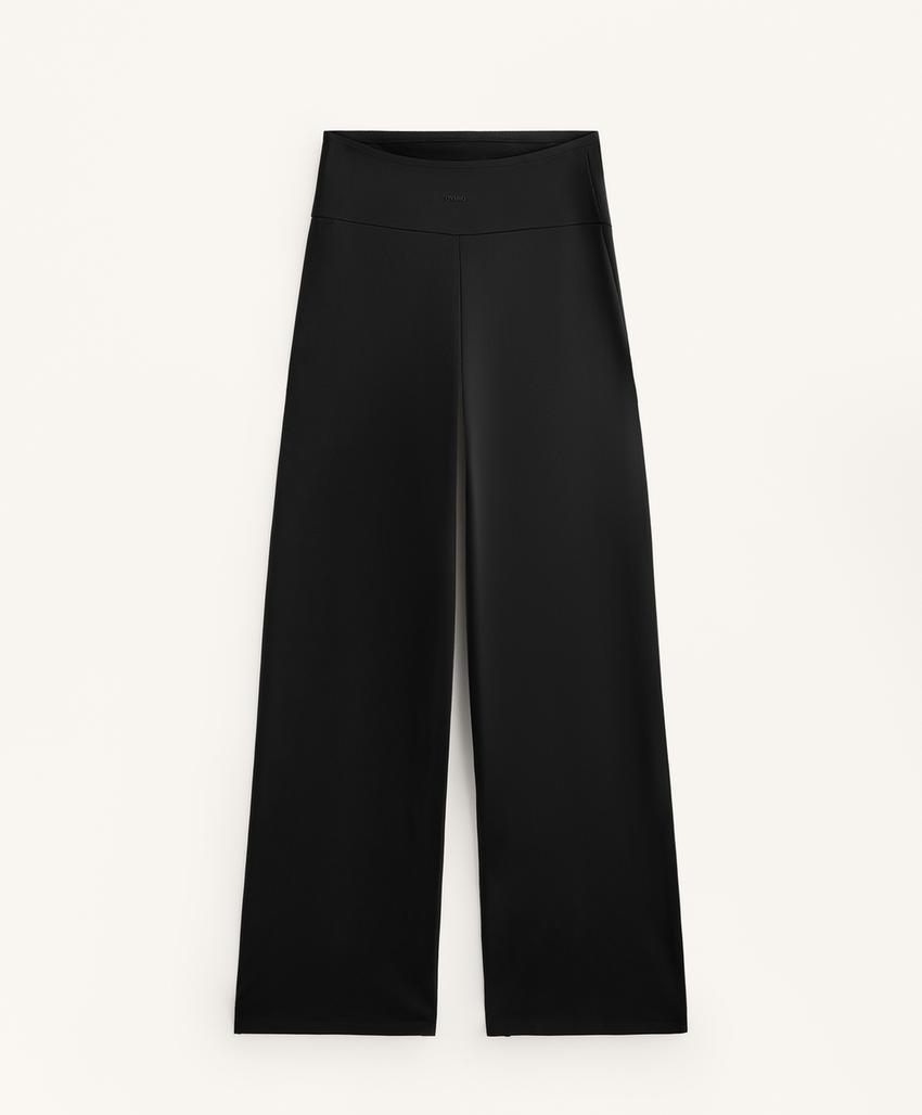 Теплые материнские брюки прямого кроя