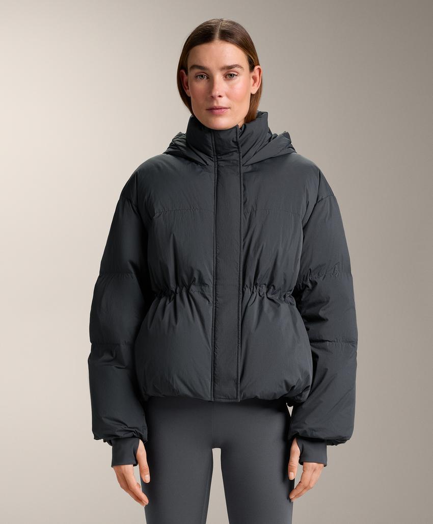 Куртка-пуховик короткая из 100% пуха