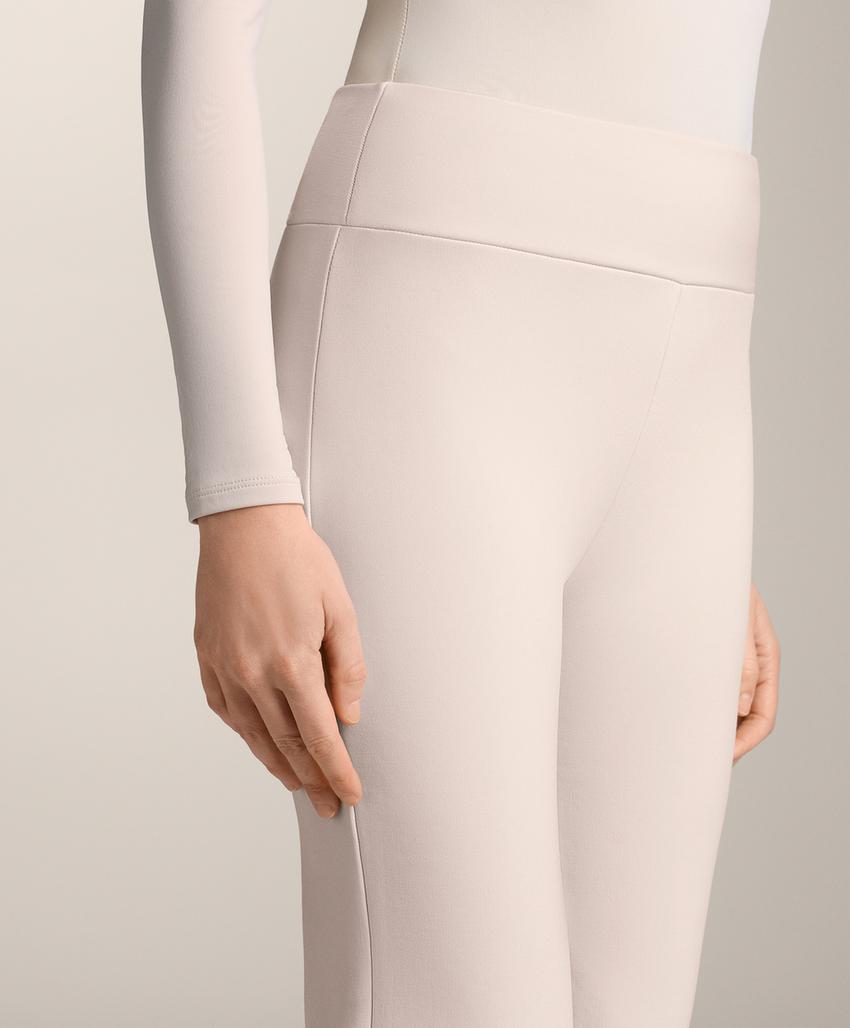 Брюки bootcut без швов с высокой талией и дополнительной теплотой