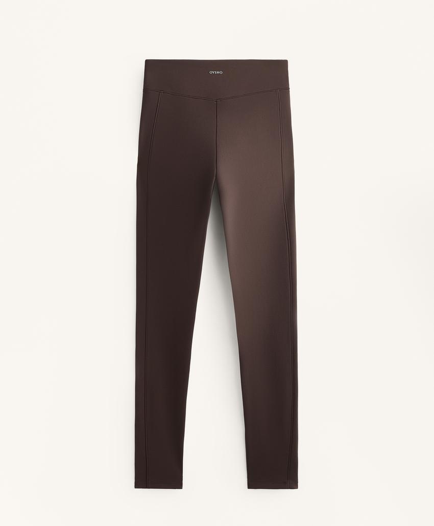 Легинсы длиной до щиколотки Warm с карманами и высокой посадкой, 70 см