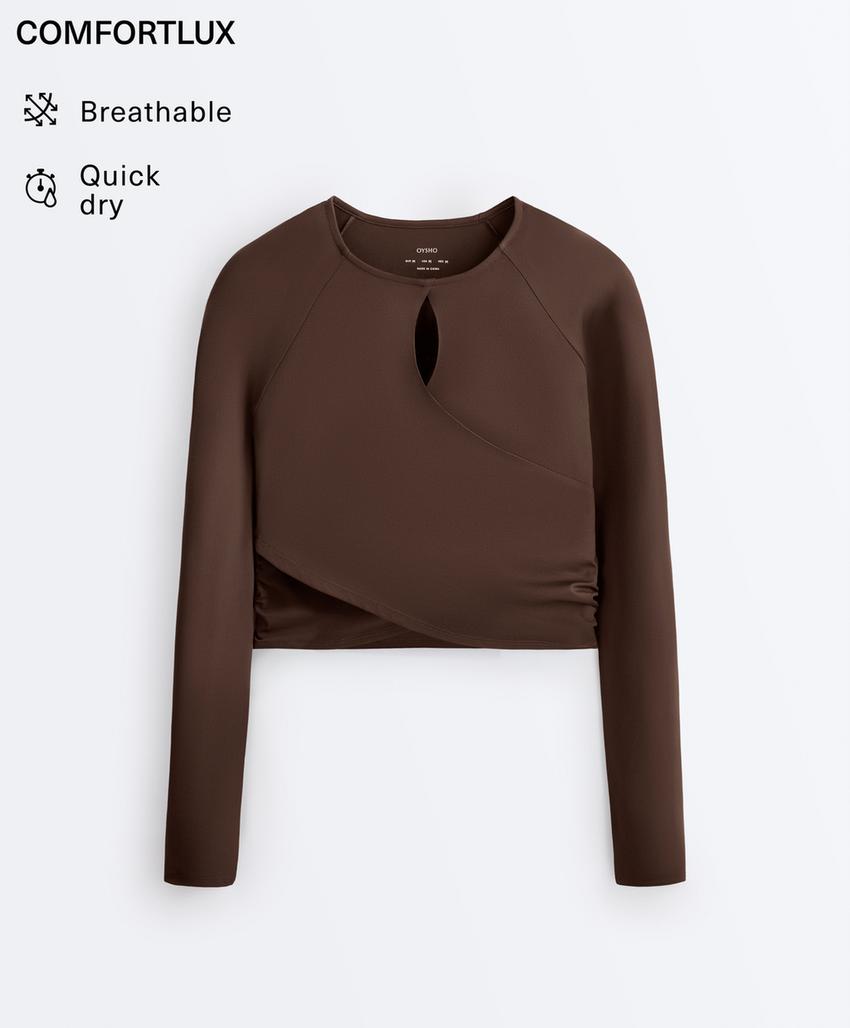 Футболка с длинным рукавом comfortlux