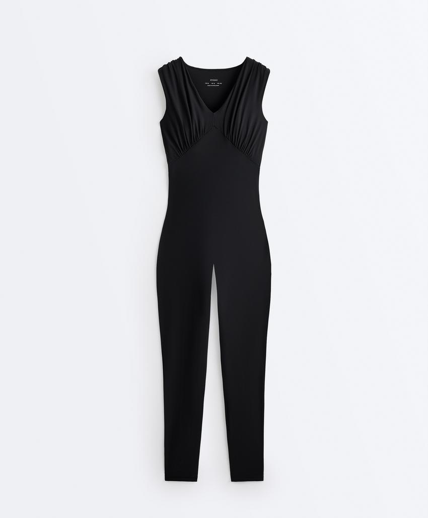 Длинный комбинезон с v-образным вырезом light touch