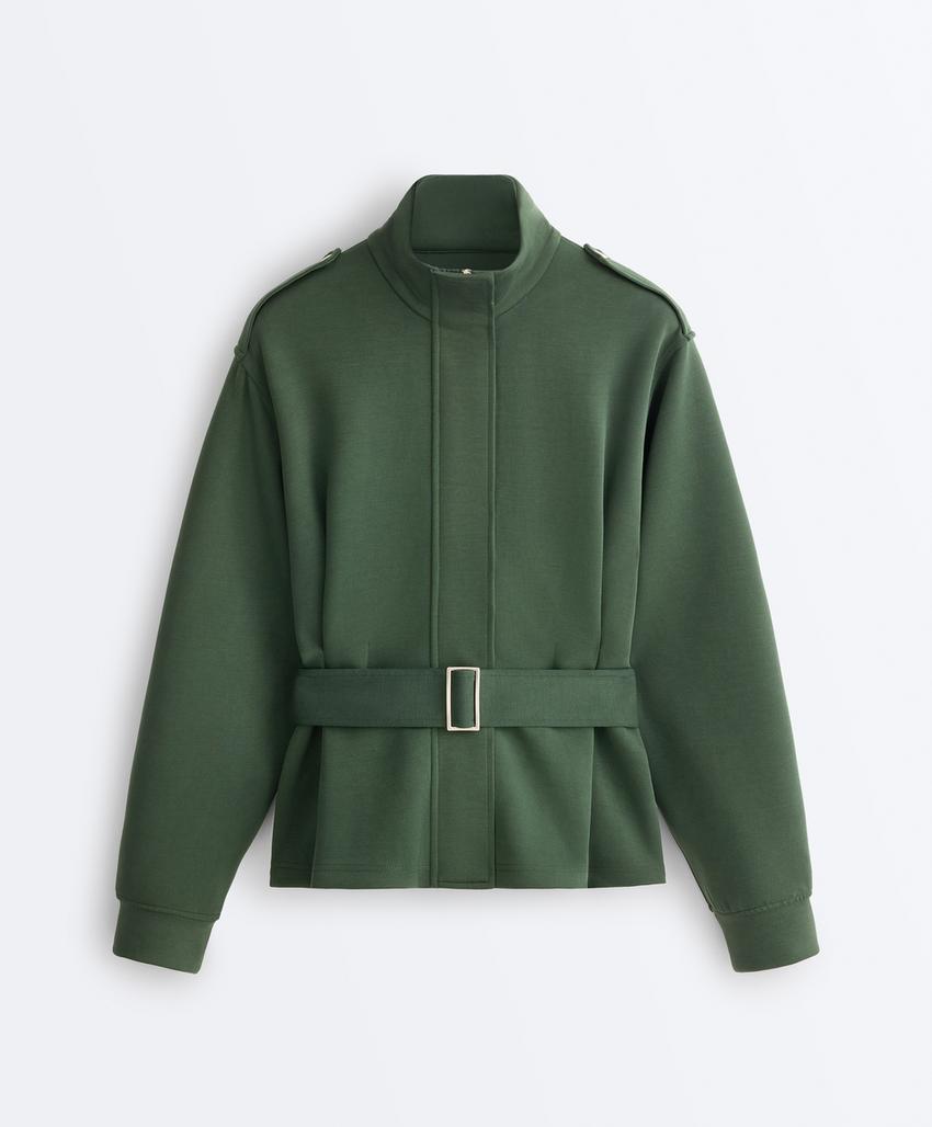 Куртка утилитарная из твила с поясом