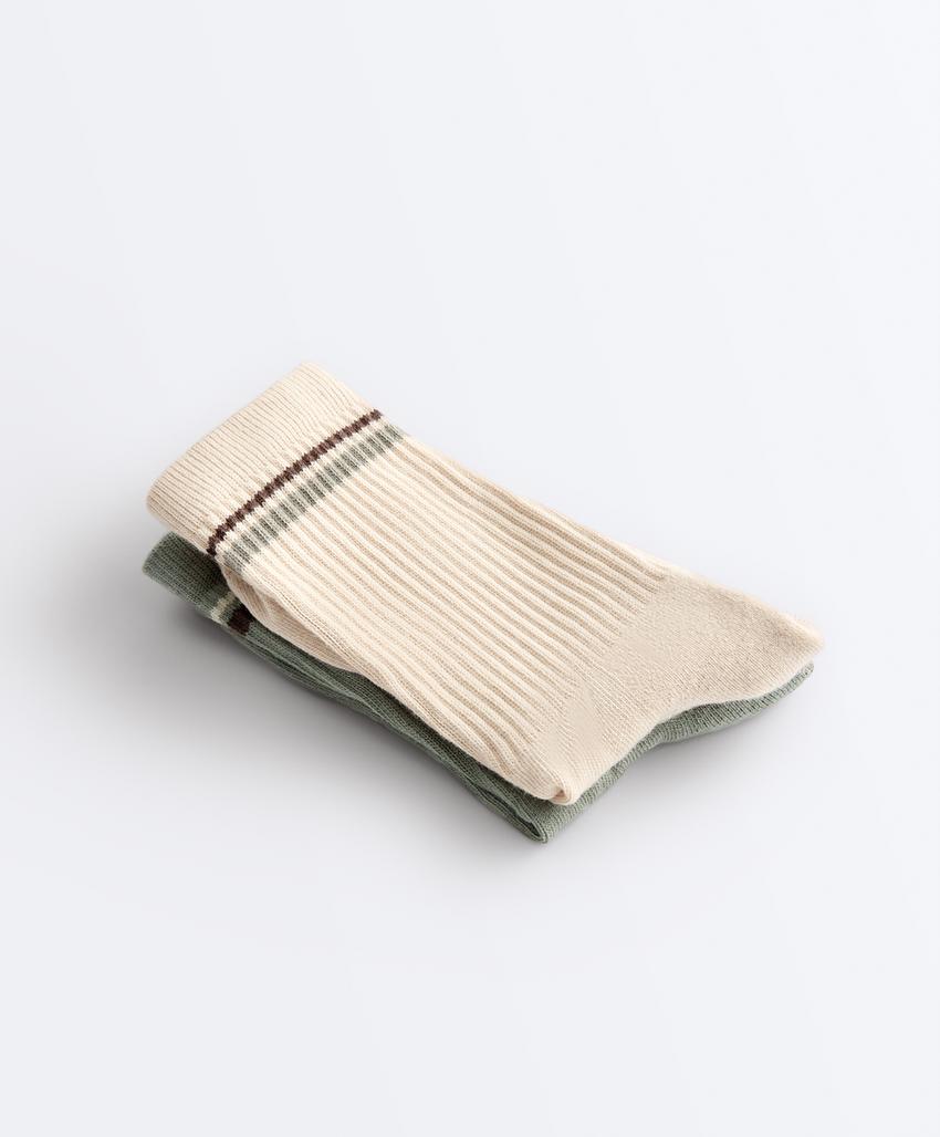 2 пары Classic носков из смесового хлопка для йоги и пилатеса