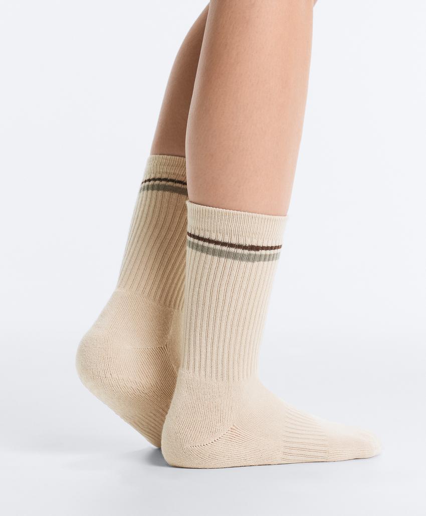 2 пары Classic носков из смесового хлопка для йоги и пилатеса