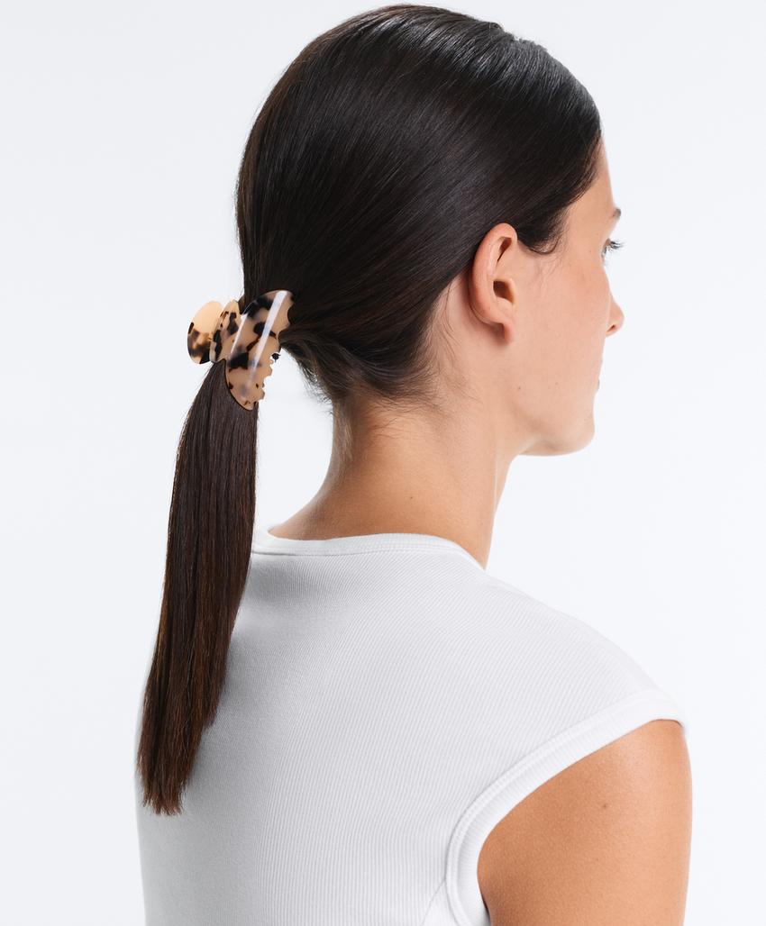 Заколка для волос черепаховой расцветки