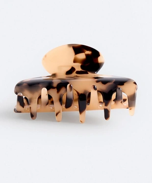 Заколка для волос черепаховой расцветки- Заказать в России