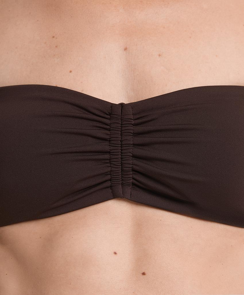 Бандо-бикини с оплеткой