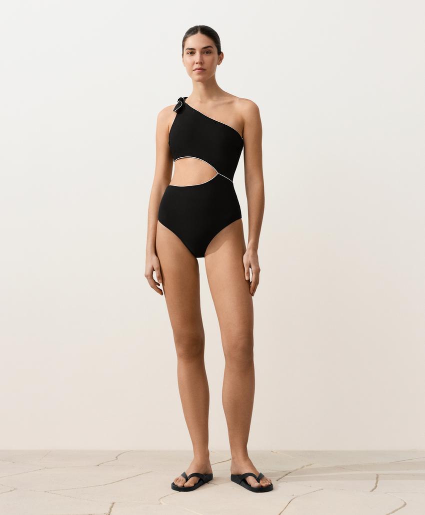 Асимметричное трикини с Piping