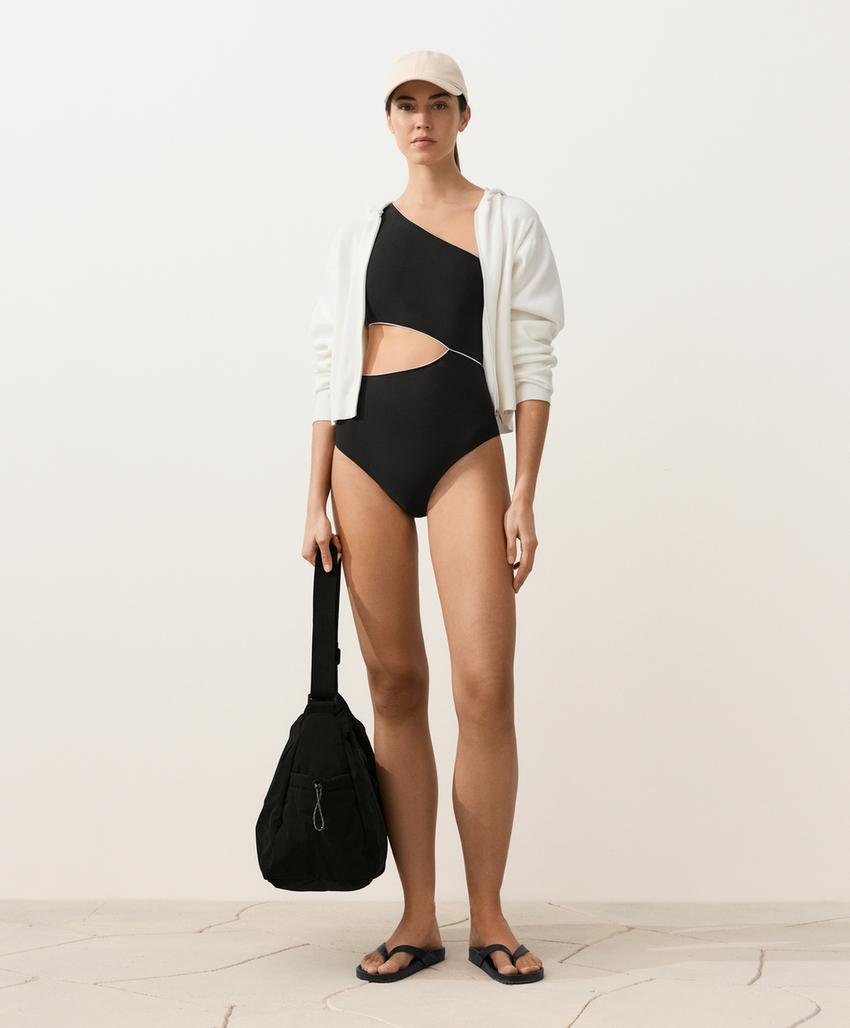 Асимметричное трикини с Piping