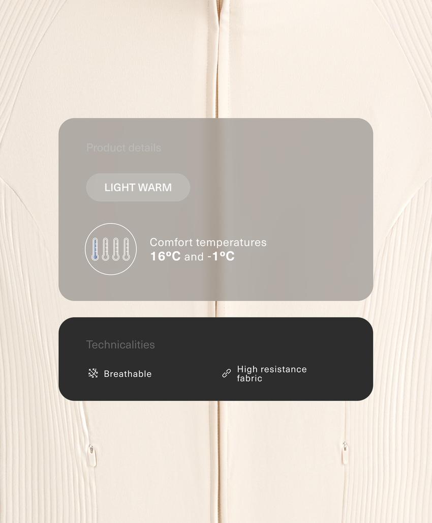 Высокотехнологичная куртка в рубчик