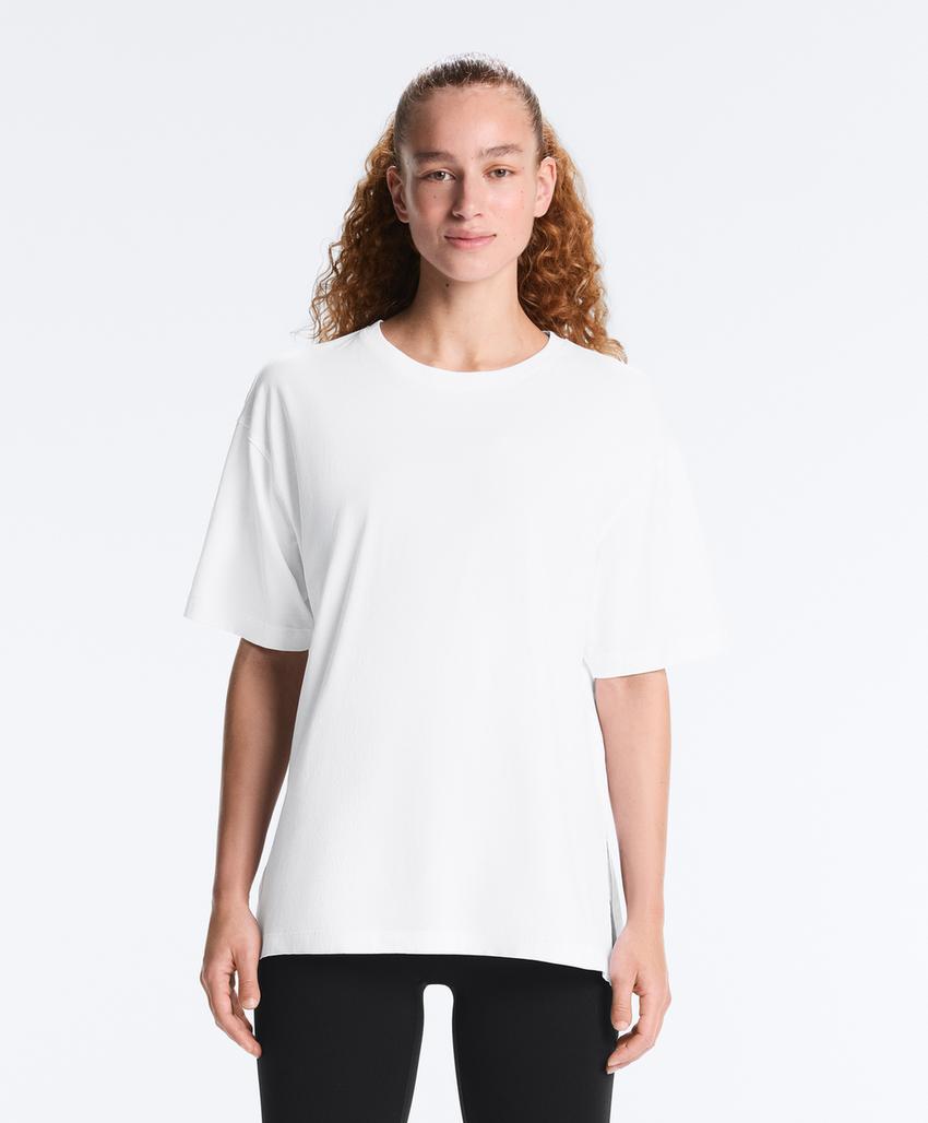 Футболка из смесового хлопка с короткими рукавами