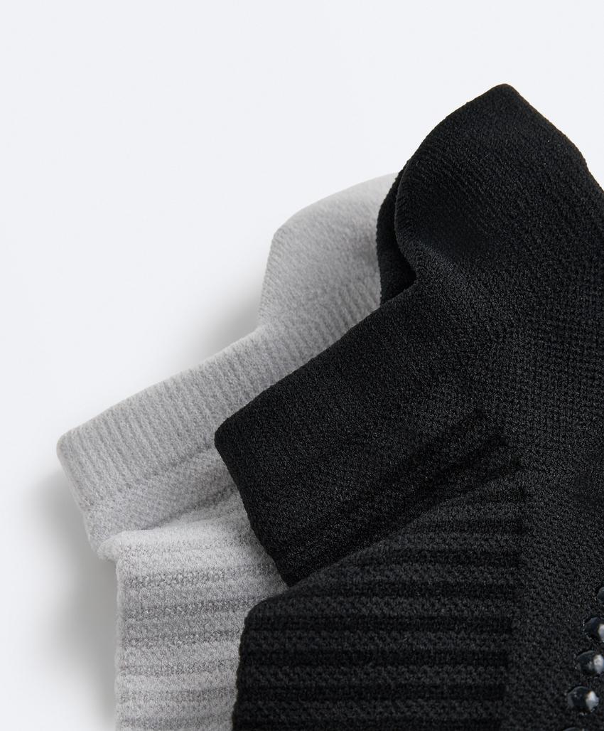 Носки для йоги и пилатеса с закрытым носком, 2 пары