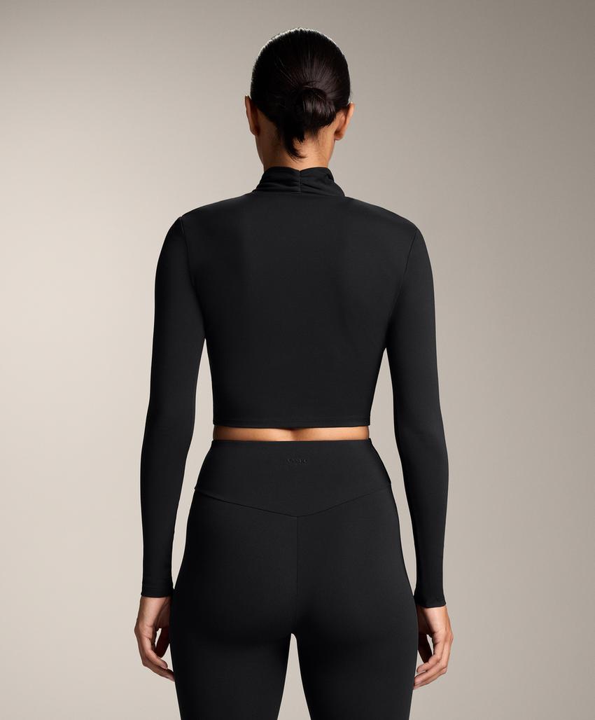 Футболка с драпированным вырезом comfortlux