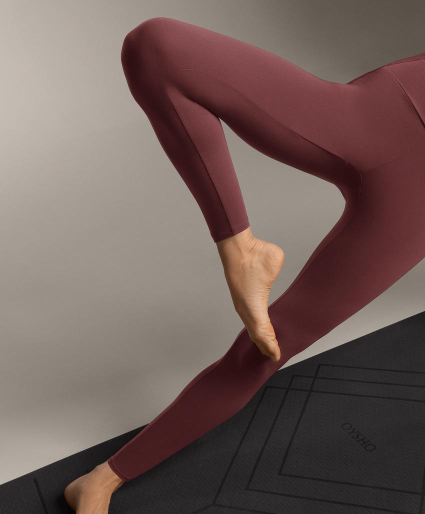 Леггинсы из ребристого трикотажа с высокой посадкой до щиколотки comfortlux