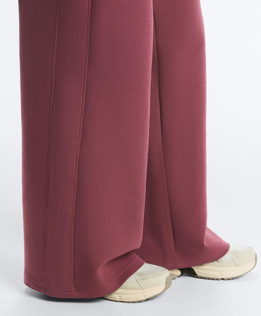 Брюки прямого кроя из хлопкового микса