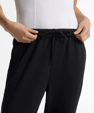 Брюки-джоггеры из ткани с модалом- Заказать в России