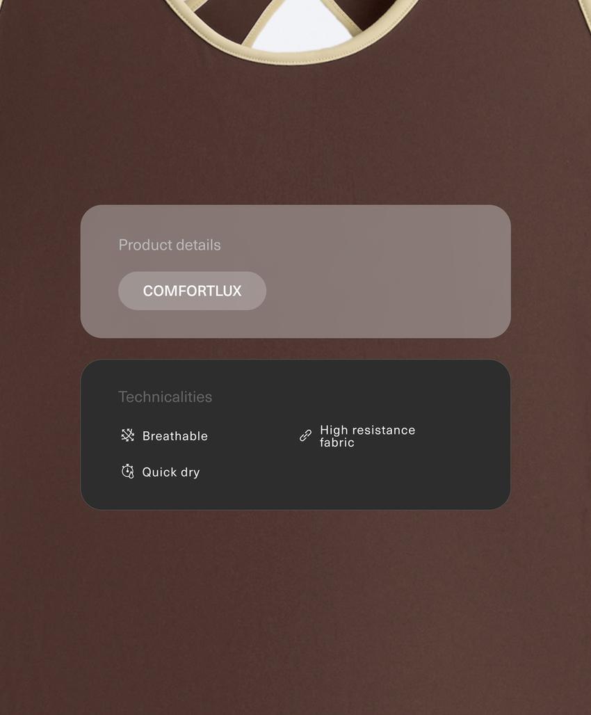 Комбинезон с длинным краем comfortlux