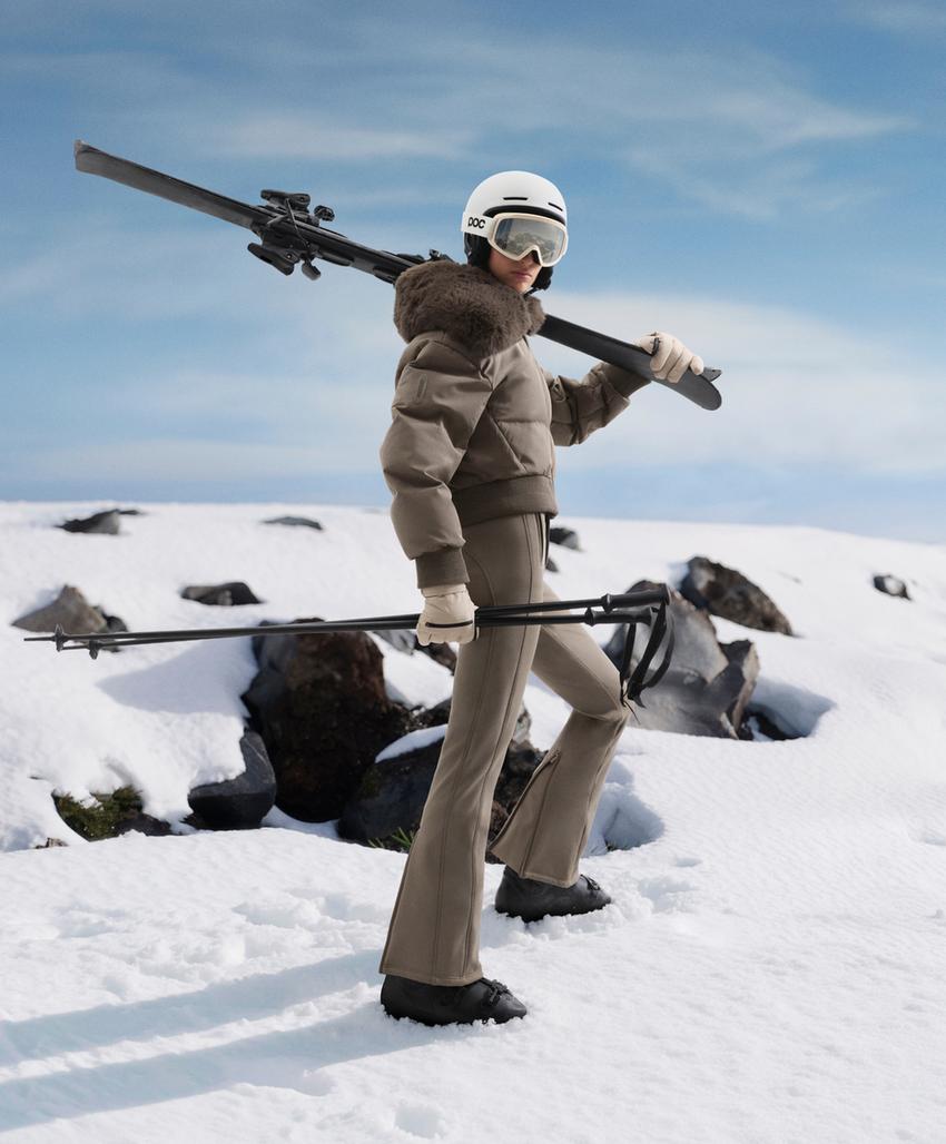 Пуховик minardi piume ski водоотталкивающий с наполнителем из 80% пуха и 20% перьев