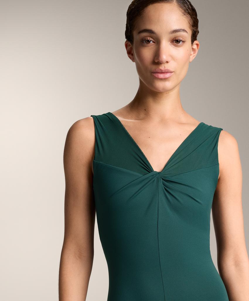 Длинный комбинезон из сетчатой ткани comfortlux