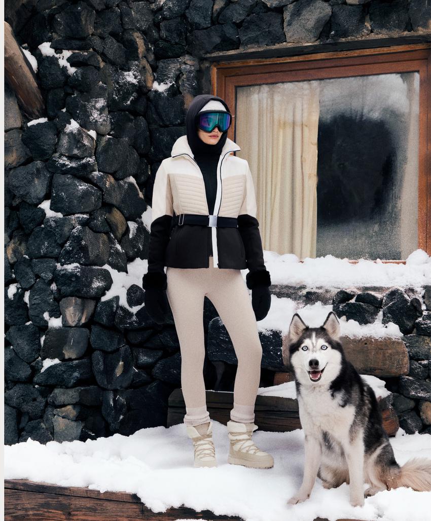 Супер-теплые безшовные брюки до щиколотки 70 см с высокой посадкой