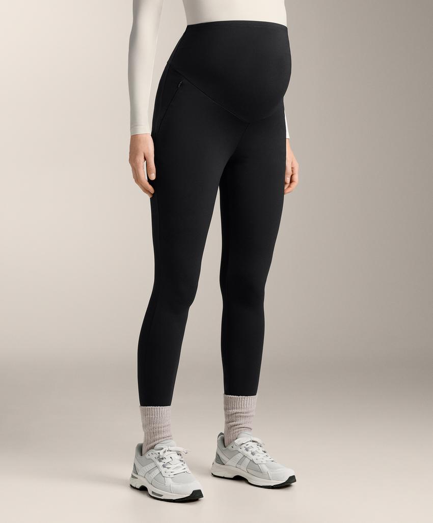 Теплые брюки для беременных до щиколотки 70 см