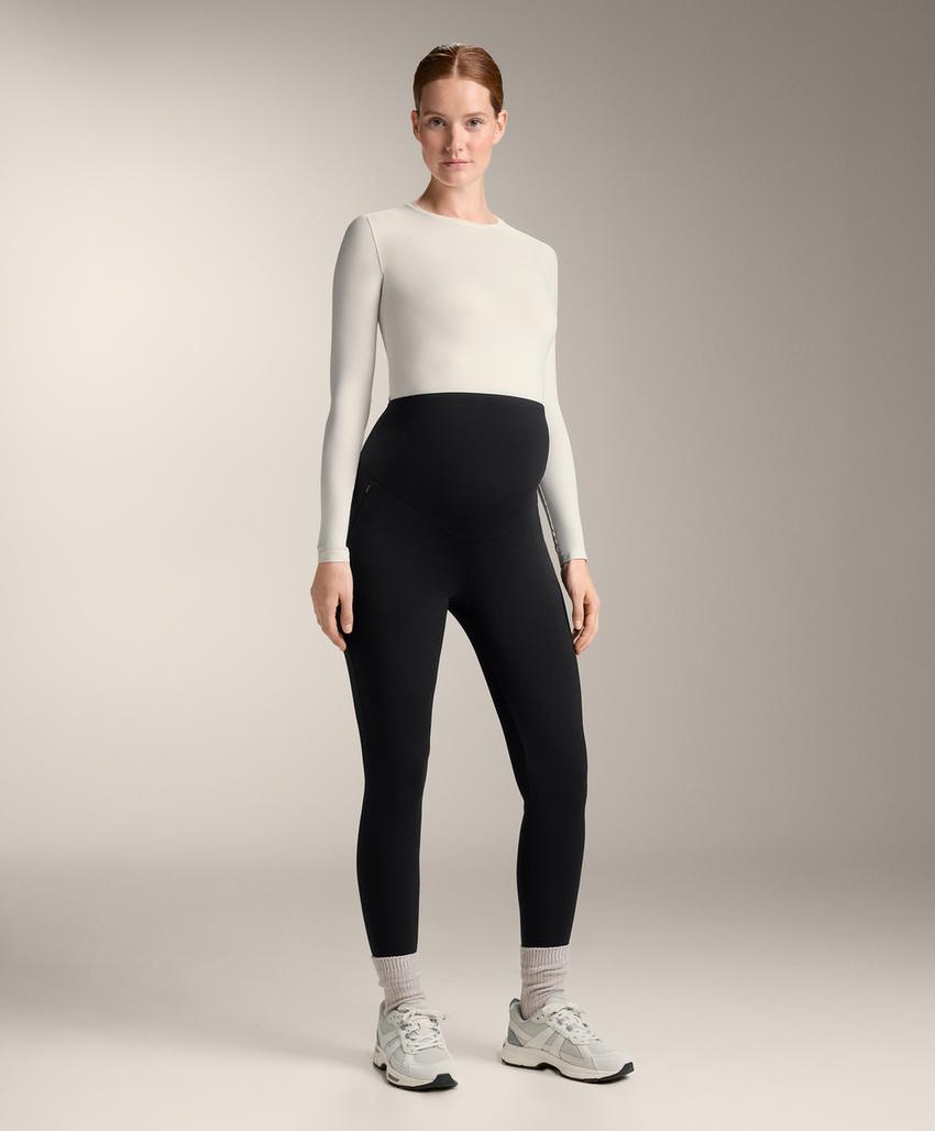 Теплые брюки для беременных до щиколотки 70 см