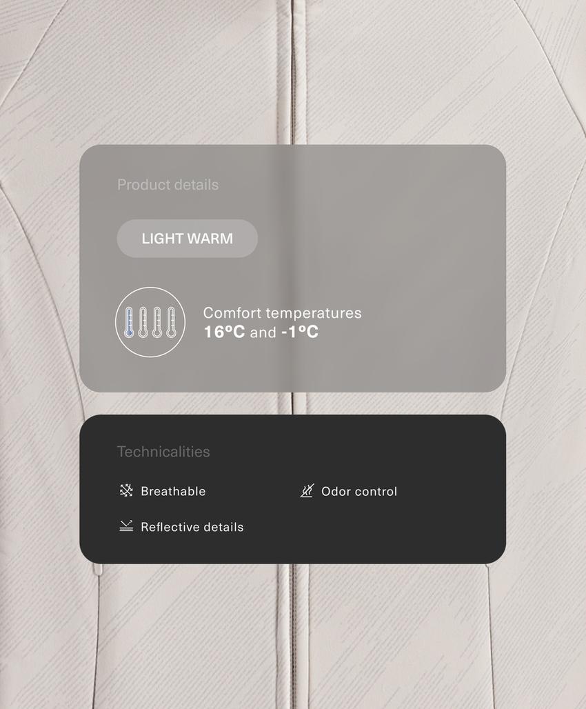 Светлая теплая отражающая техническая куртка