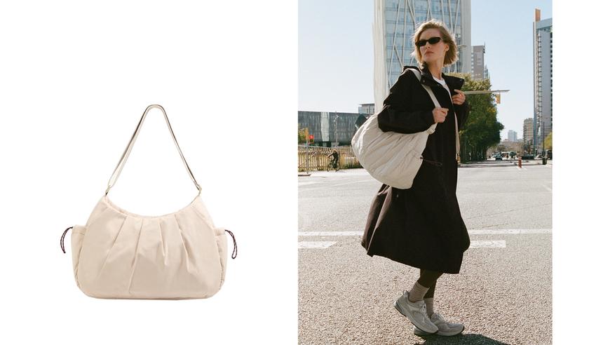 Сумка-шопер с боковыми карманами