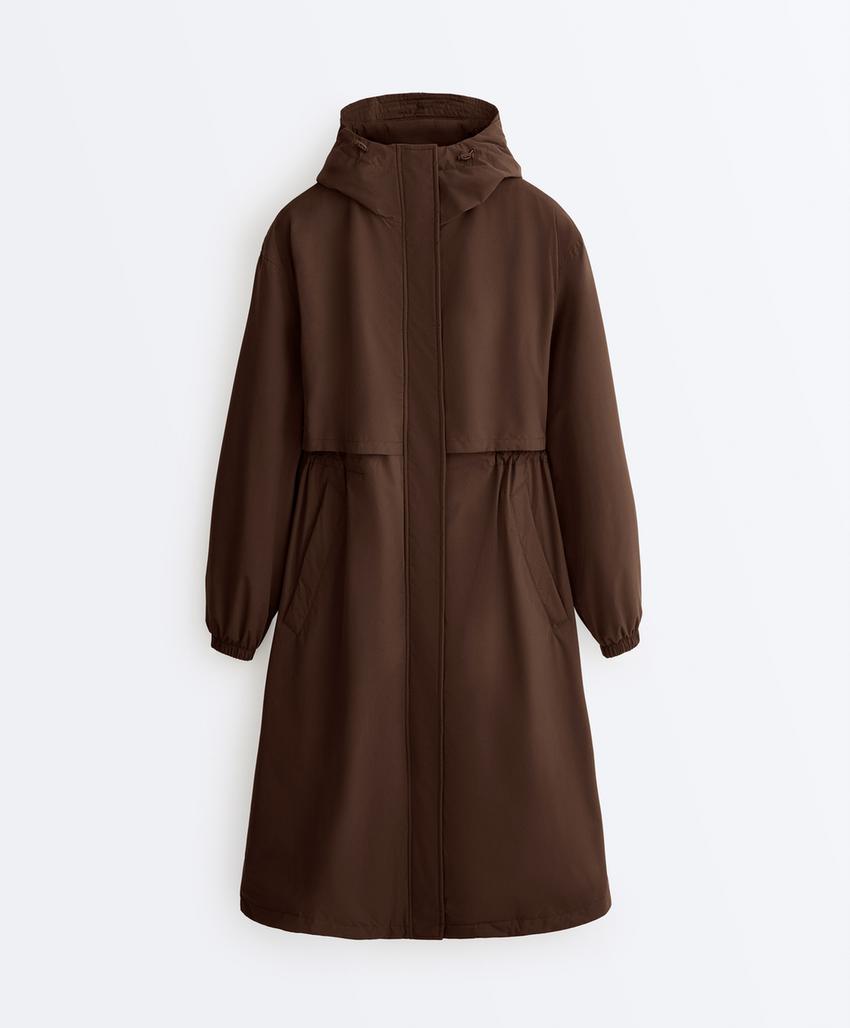 Длинный утепленный пуховик fellex® с aerogel и водонепроницаемостью 10к