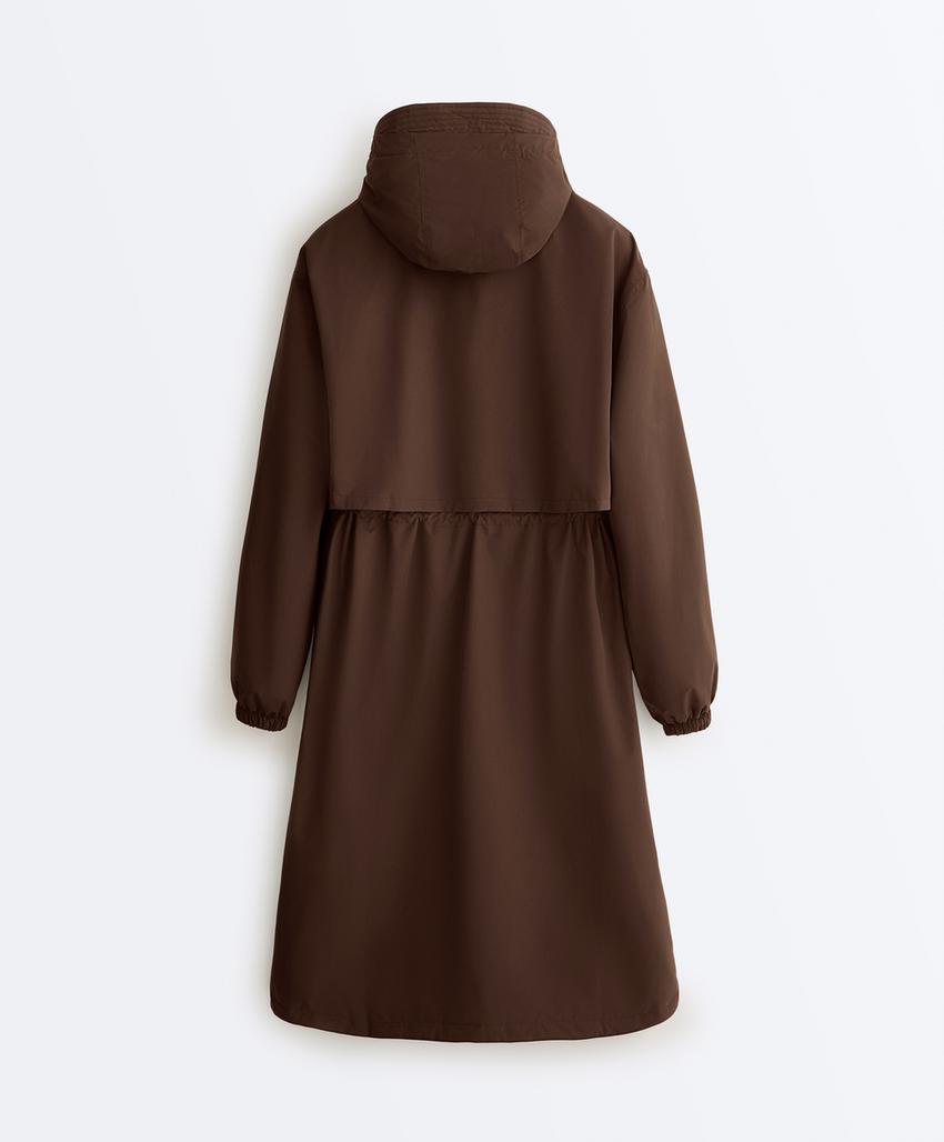 Длинный утепленный пуховик fellex® с aerogel и водонепроницаемостью 10к