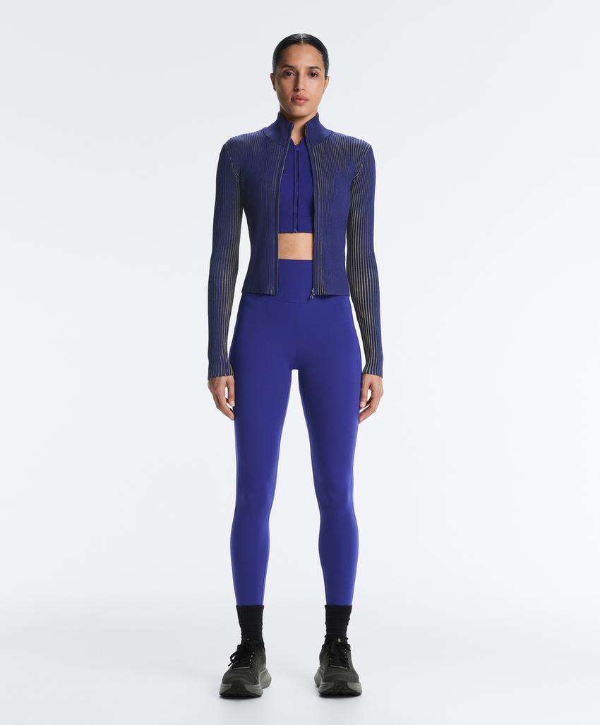 Облегающий вязаный жакет