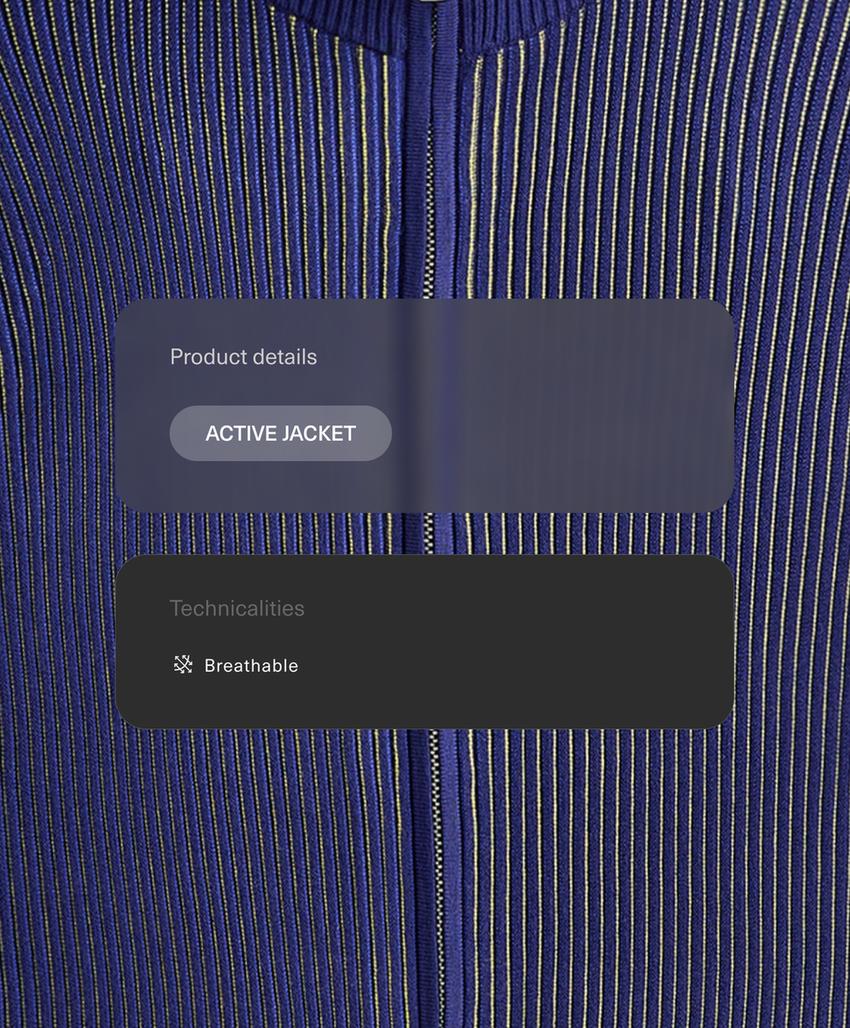 Облегающий вязаный жакет