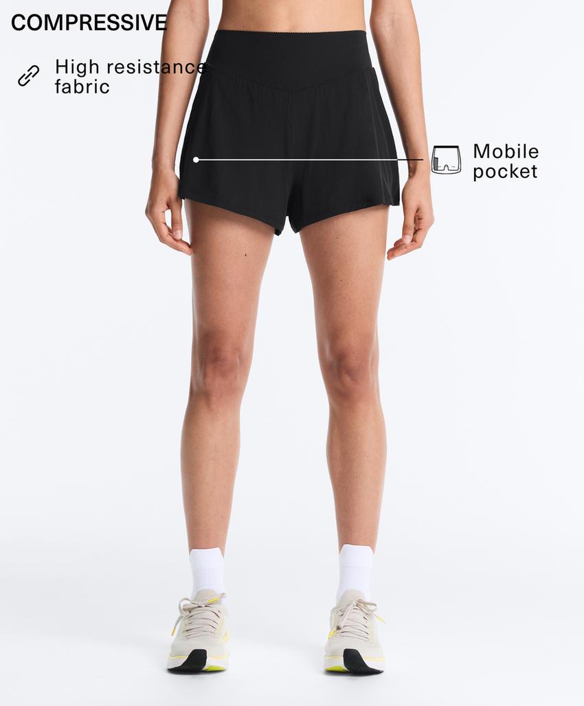 Шорты компрессионные с карманом 10 см